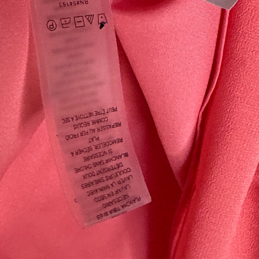 Vince Camuto Mini Dress, Coral Size 4 - Picture 5 of 7